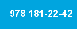 978 181-22-42